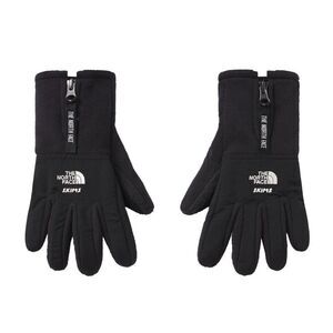 The North Face X SKIMS Size Small Retro Denali Fleece Gloves Onyx  In Hand